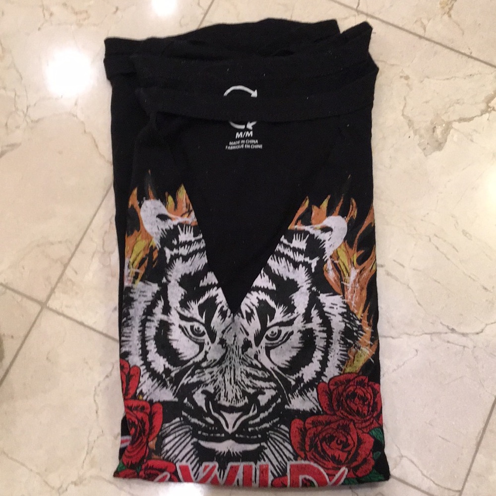 Neck cut T-shirt